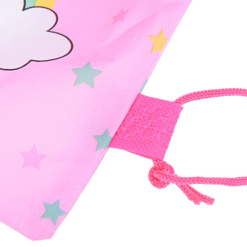 Unicorn Drawstring Bag Unicorn Drawstring Bags Kids Cartoon Theme Unicorn Bags Candy Storage Party Packing 34cm*27cm