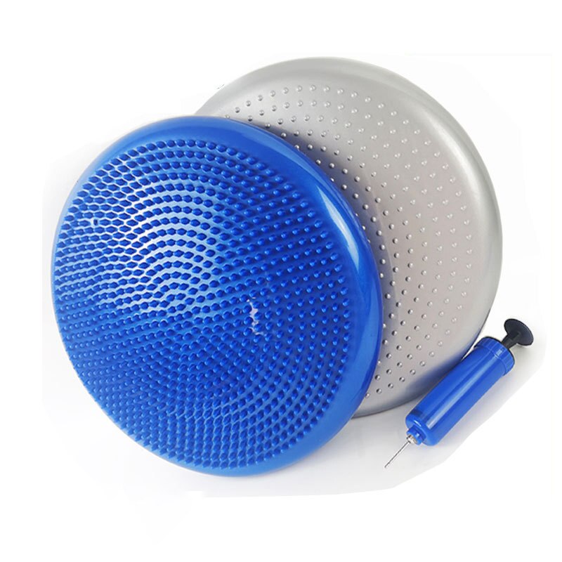 Bolas de Yoga con almohadilla de masaje, cojín de disco de equilibrio oscilante de estabilidad inflable, tabla de masaje, bolas de entrenamiento para ejercicio físico
