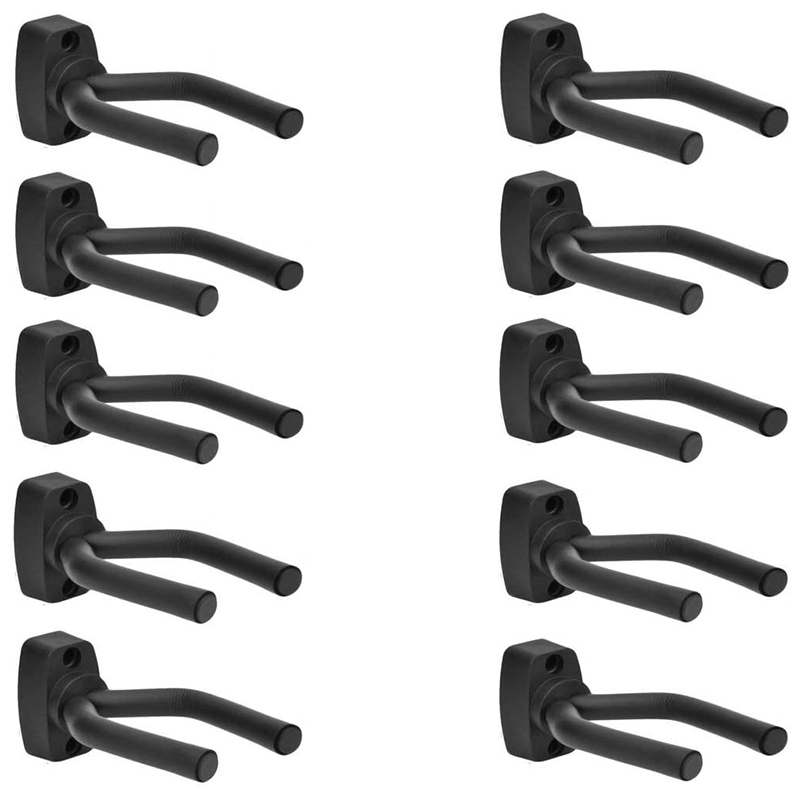 Support Mural Pour Guitare GS-10 - Bras Flexibles, Jusqu'à 12 Kg, Universel Pour Guitares, Basses, Ukulélés - 3