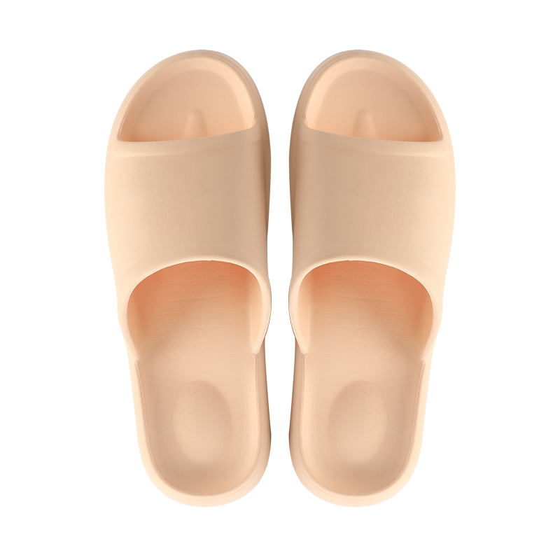 Xiaomi Leisure Bathroom Home Men Woman Slippers Dust-proof Non-slip Soft Bottom Bathing Flip Flop Lightweight Sandals: orange 35-36