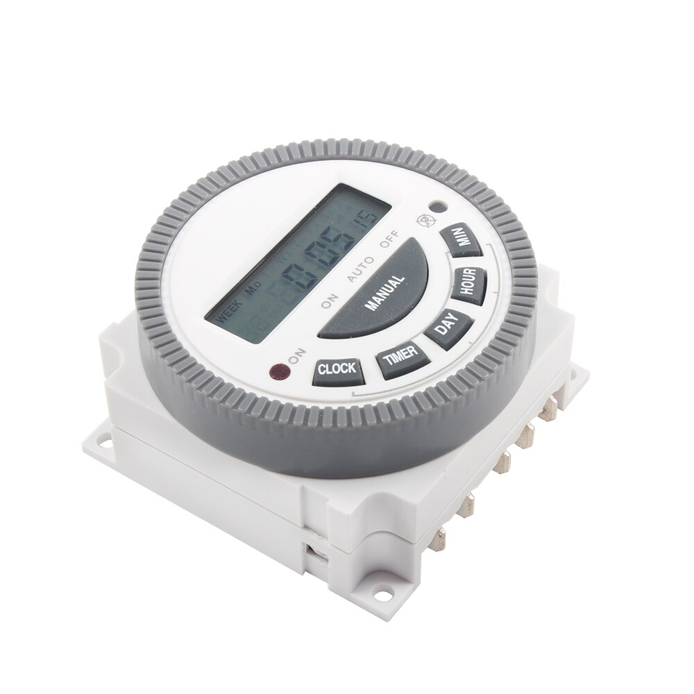 Multipurpose TM619 220V Digital Timer Switch with output 220V Easy Wiring 7 days Programmable Time Switch