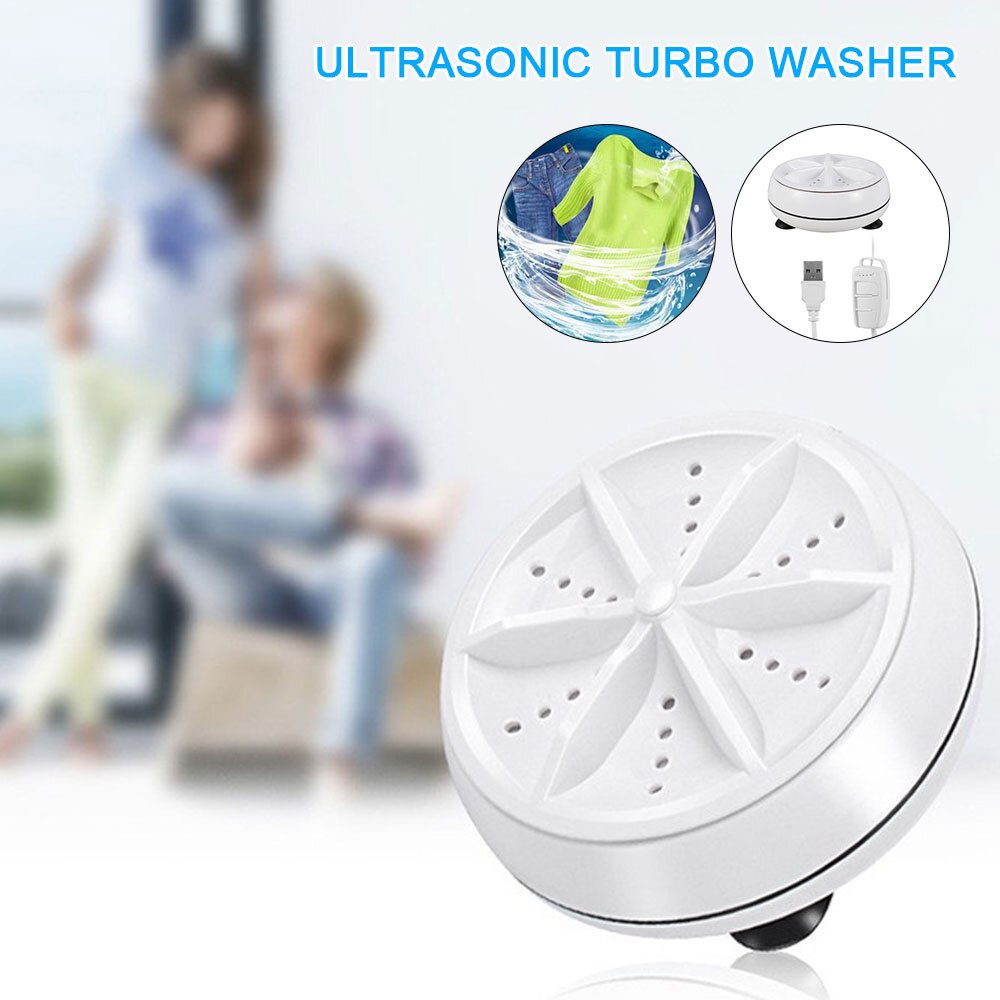 3 In 1 Draagbare Mini Wasmachine Ultrasone Wasmachine Met Usb Kabel Handig Turbo Wasmachine Voor Reizen Zakenreis