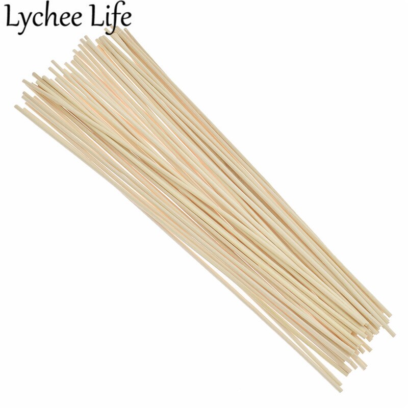 50pcs 3mm Reed Diffuser Vervanging Stok Extra Lange DIY Handgemaakte Woondecoratie Olie Diffusers Accessoires