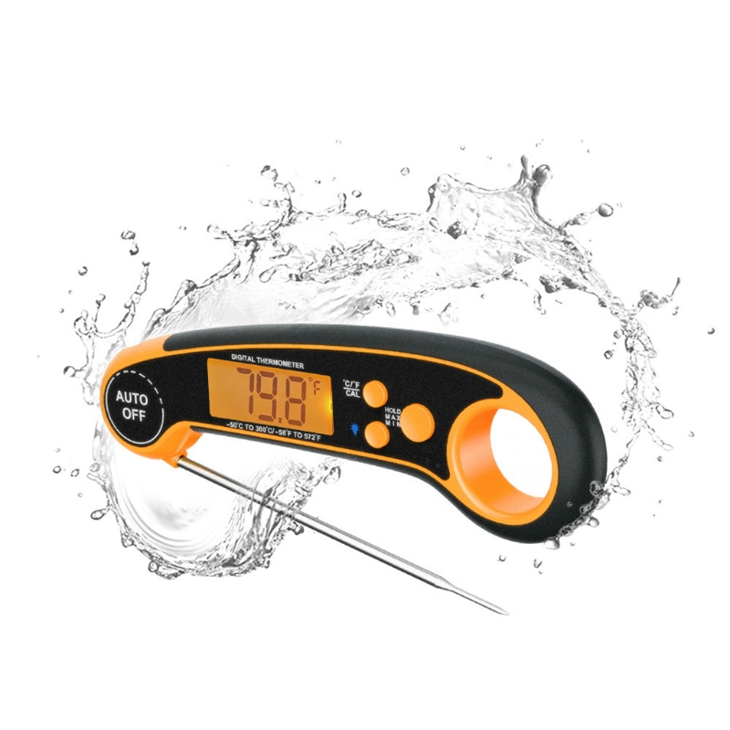 Instant Read Vlees Thermometer Waterdichte Digitale Voedsel Thermometer Met Achtergrondverlichting