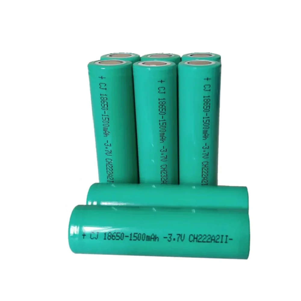 Kapacitet 3.7v x 1500 mah 18650 litiumjonbatterier, uppladdningsbart, lämpligt för olika elektroniska produkter