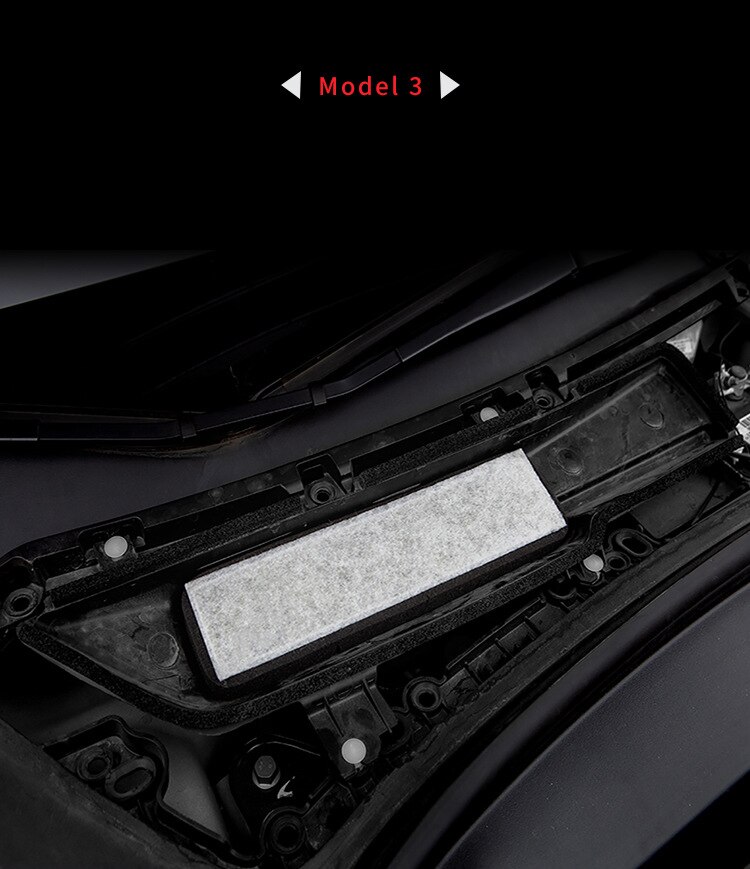 Air Intake Cover with Filter ABS Plastic Air Vent Grandado