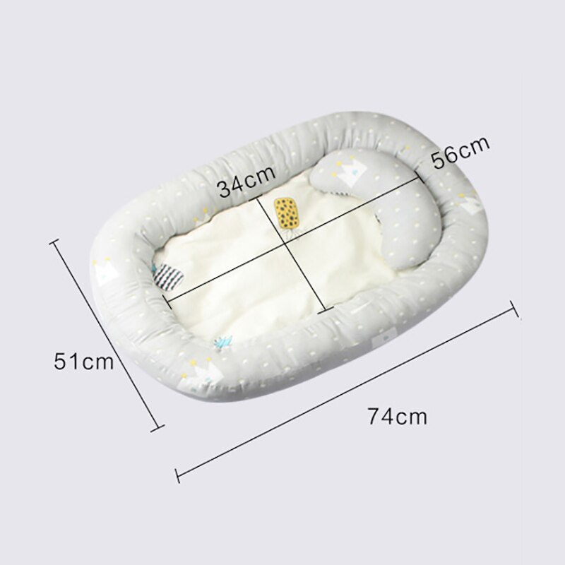 04M Baby For Bed Portable Baby Lounger F... Grandado