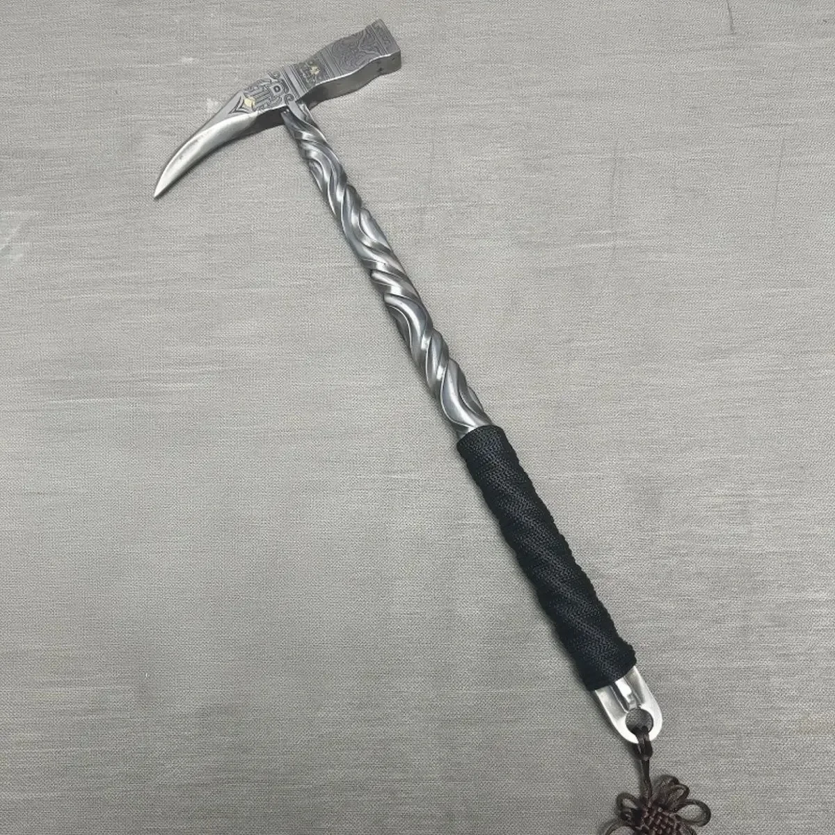 40cm Wild Boar Hammer Hand Forged Integrated Hammer Multifunctional Tool Camping Hand Hammer gardening tools and equipment