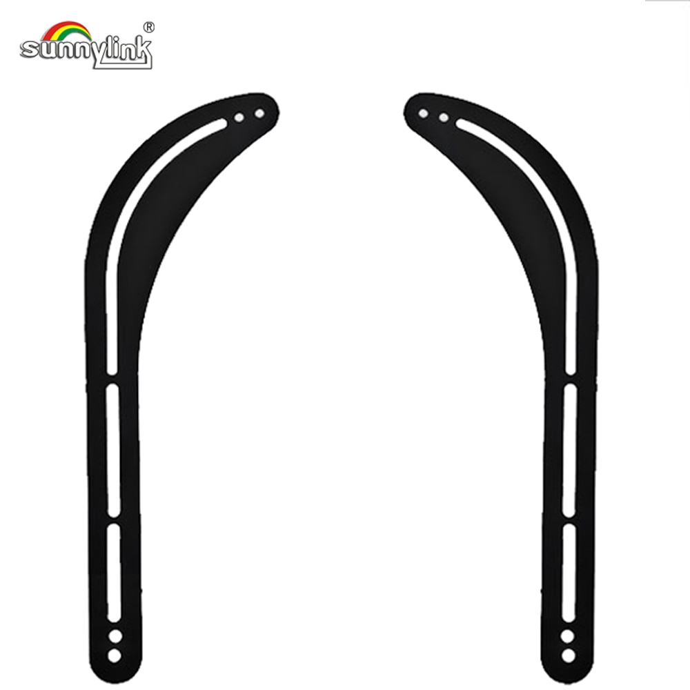Barre de son universelle haut-parleur TV support de montage barre de son support de montage haut-parleur pour montage au-dessus ou sous les moniteurs TV/ordinateur