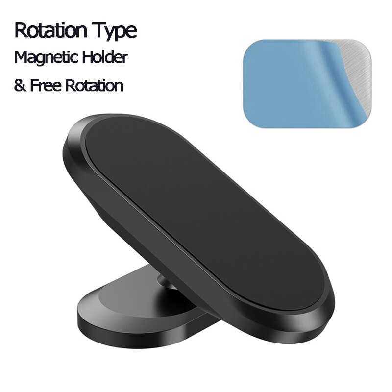 Magnetisk biltelefonholder instrumentbræt magnet telefonstativ ratholder biltelefonholder til iphone max samsung xiaomi: Rotationstyper