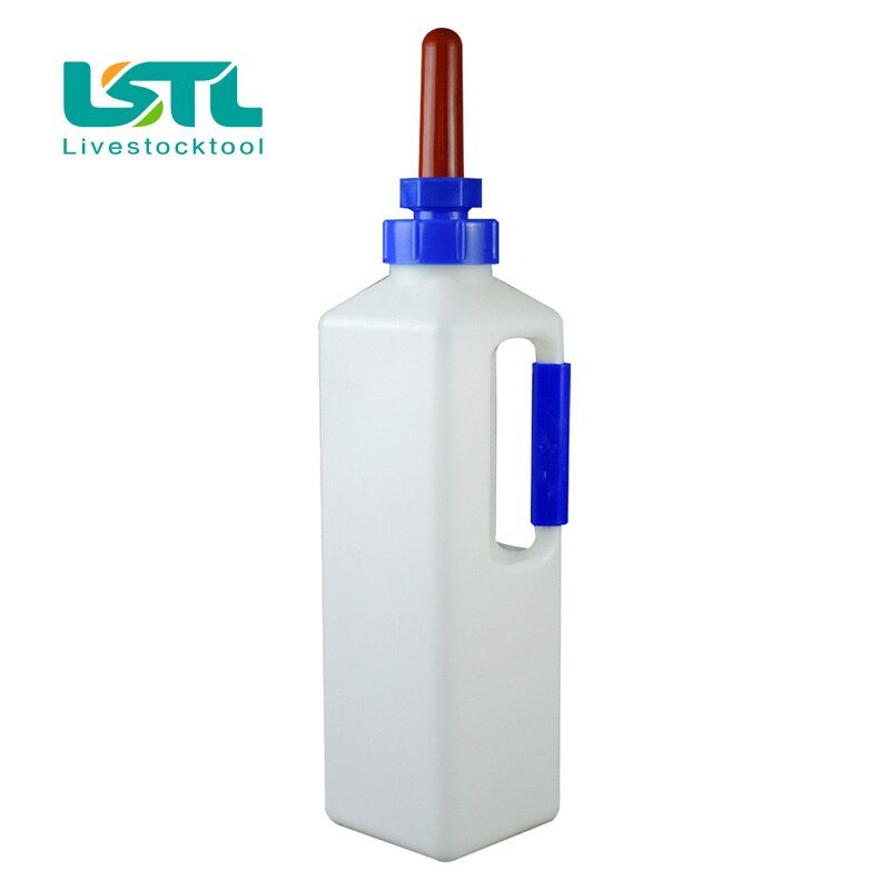 1 st nappflaska för kalvmjölk för lammkalv för utfodring av mjölkkruka liten valp gris och lamm
