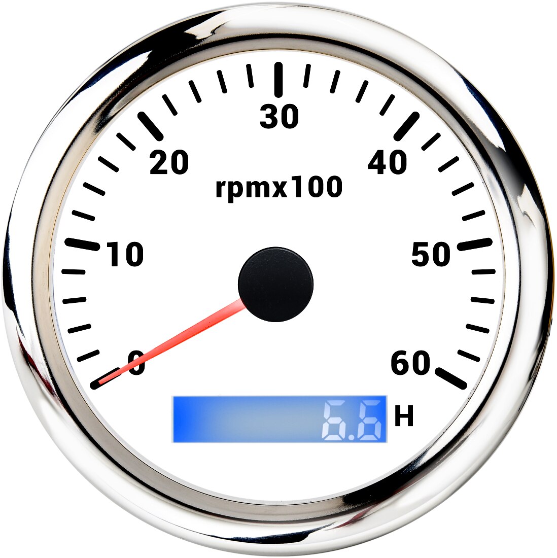 7 kolorów podświetlenie 85mm Marine Tacho metromierz 3000-8000RPM zaburtowy licznik Tacho metromierz z Hourmeter dla samochodów ciężarowych: WS 6000RPM
