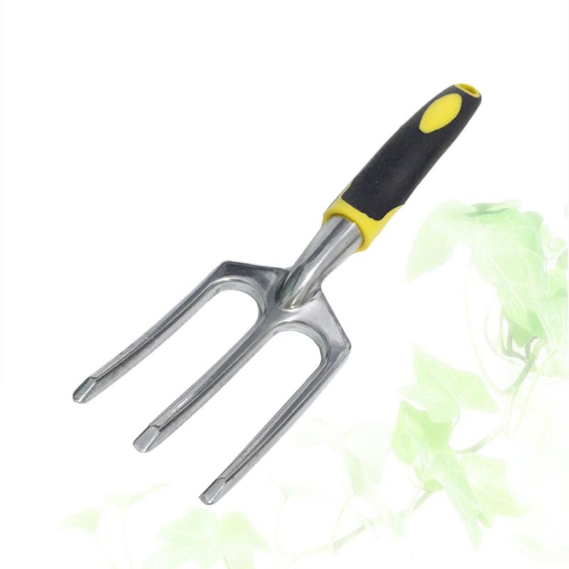 1 pc petite plantation jardinage main fourche outil acier inoxydable râteau pour bonsaï Pot plante légume repiquage fleur