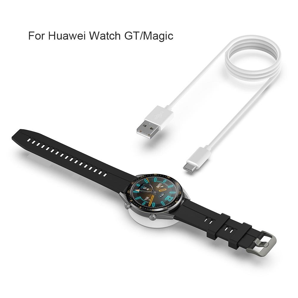 Schreibtisch Dock Ladegerät 1m USB Ladekabel für Huawei Uhr Kleine und Licht GT Ehre Uhr Magie Reisende und Geschäft Benutzer