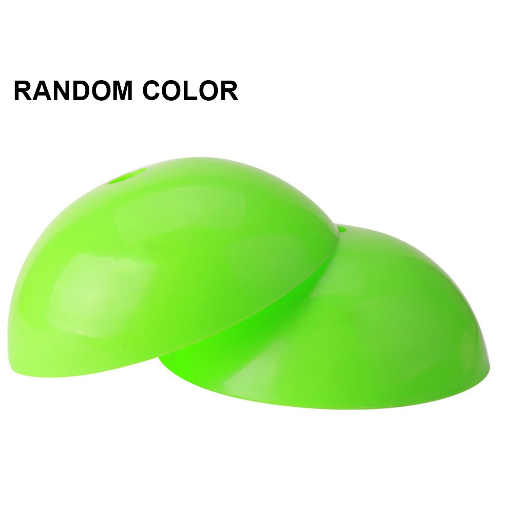 Training Soccer Cones Football Disc Cones Saucer for Basketball Sports Field Fitness Training Accessories: 1pc random color