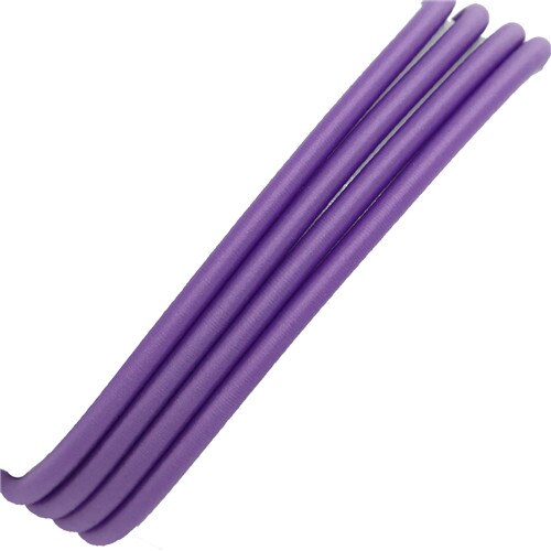 1 stücke Länge 45cm Dicke 5mm Kunstseide Schnur (Kunstseide Wicklung Schlauch) für Nceklace Armbinde Schmuck Machen Handwerk Zubehör: Violett