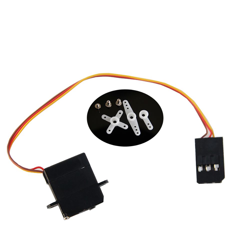 Servo Digital en miniatura para interiores, Mini Servo con rotación de 260 grados, modelo de coche, helicóptero de vuelo, avión, 2g