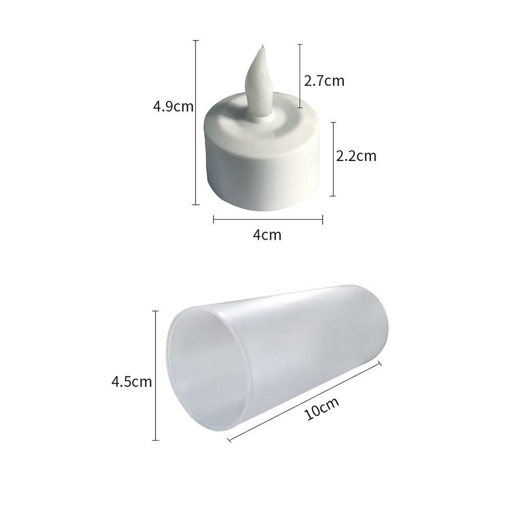 Luz de carga USB recargable con velas de batería LED recargables sin llama