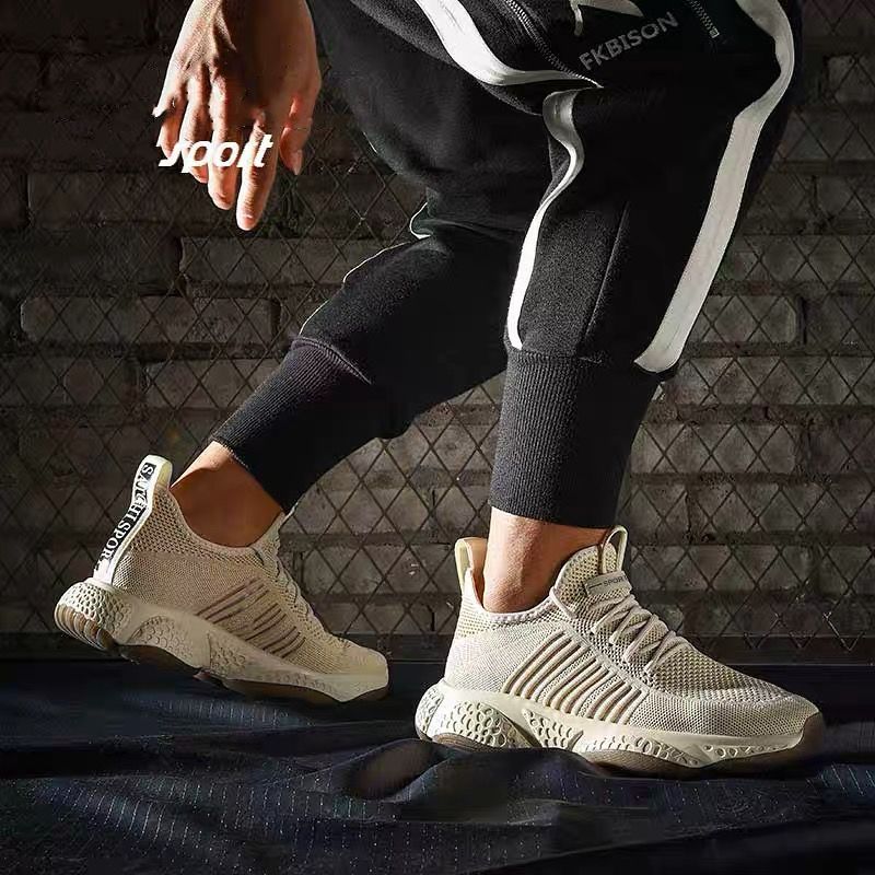 Zomer heren zwarte vulkanische schoenen lichtgewicht ademende platte schoenen heren mesh schoenen loafers casual schoenen heren ademende sneakers