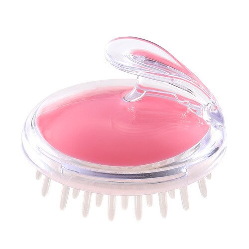 Cepillos de silicona para perros y gatos, cepillo de lavado para baño, masaje suave, limpieza del pelo, ducha: Pink1