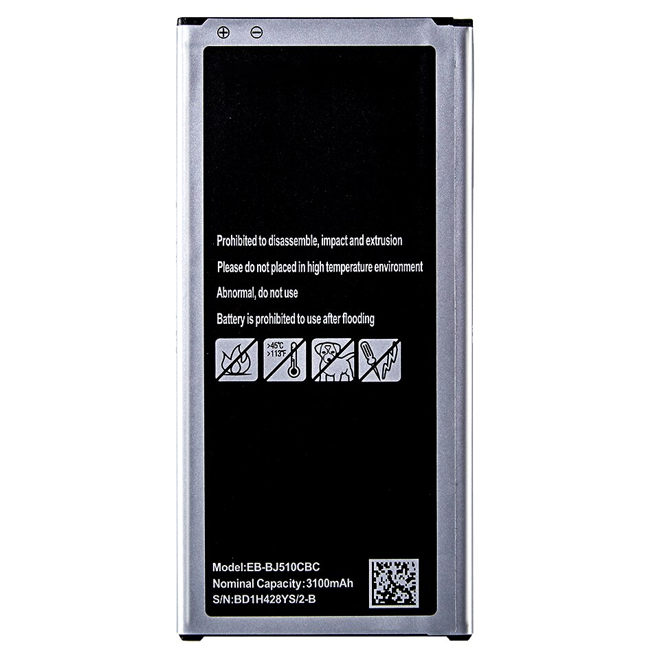 EB-BJ510CBE de batería para Samsung Galaxy J5 edición , J510, J510F, J510G, J5109, J5108, 3100mAh, EB BI510CBE
