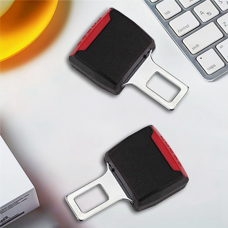 Universel voiture sécurité ceinture de sécurité enfichable mère convertisseur double usage ceinture boucle Extende Clip ceinture de sécurité Auto accessoires