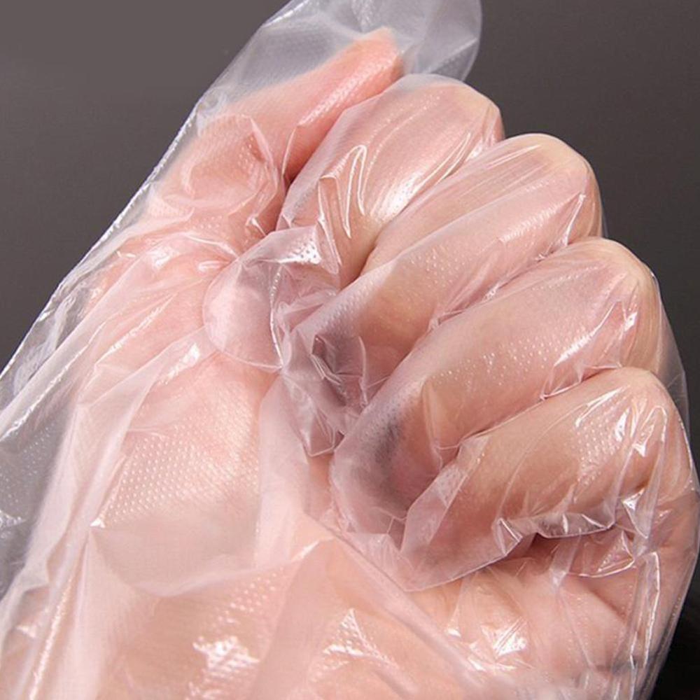 50/100 Stks/partij Wegwerp Handschoenen Eenmalige Plastic Handschoenen Bbq Handschoenen Milieuvriendelijke Pe Keuken Restaurant Party Accessoires Supp