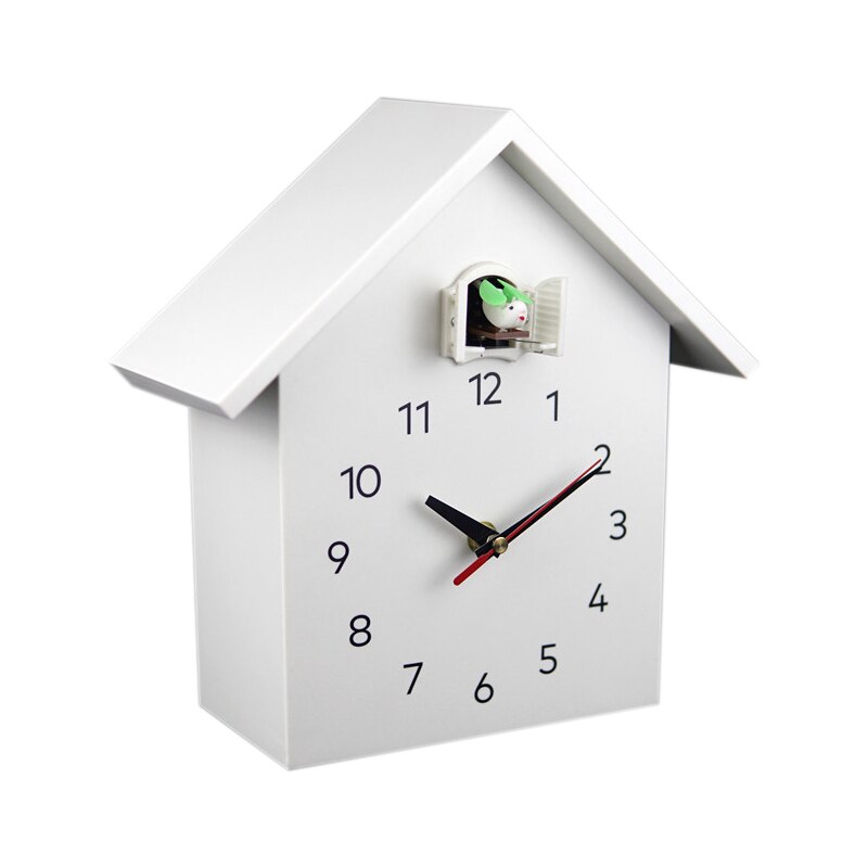 Modern Design Quartz Cuckoo Clock With Two Birds - Cuckoo Clock And