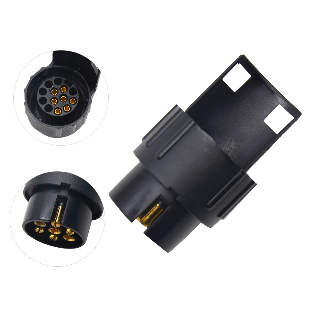 Trailer Truck Caravan Towbar Towing Socket Plug Adapter Converter Car Accessories