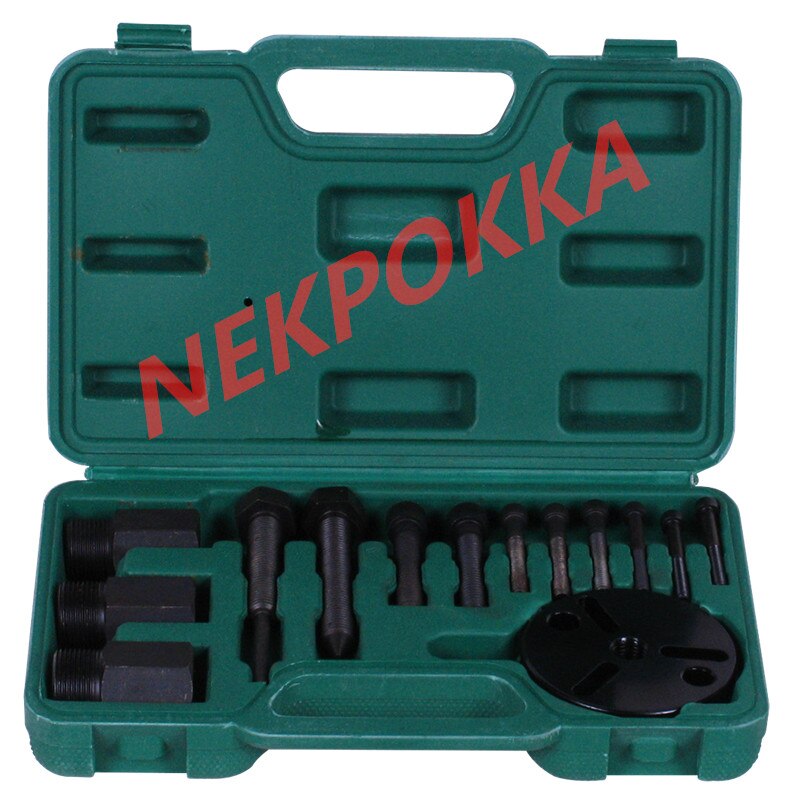 Disassembly of compressor clutch,Disassembly tool for air conditioning clutch: 14 pcs