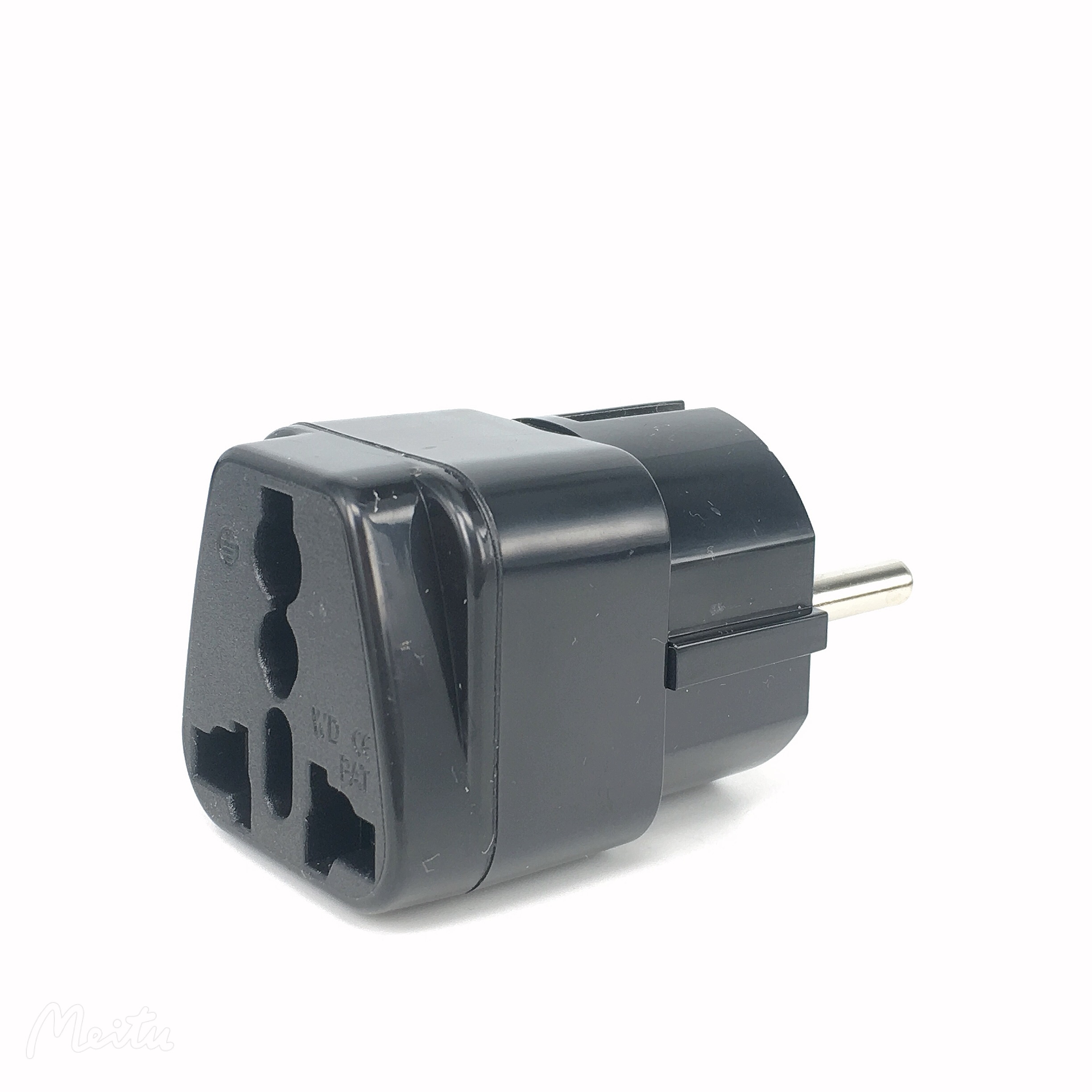 EU-stopcontactstekkeradapter VS naar EU-stekkeradapter Euro Spanje Korea Reisadapters Voedingsadapter Elektrische aansluiting Euro-aansluitingadapter: WIT