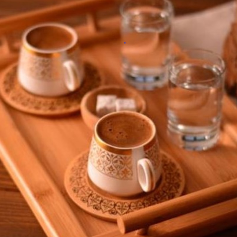 Bambum Ottoman 2 Person Coffee Cup Set, for home,special , , Turkish Coffee Sets