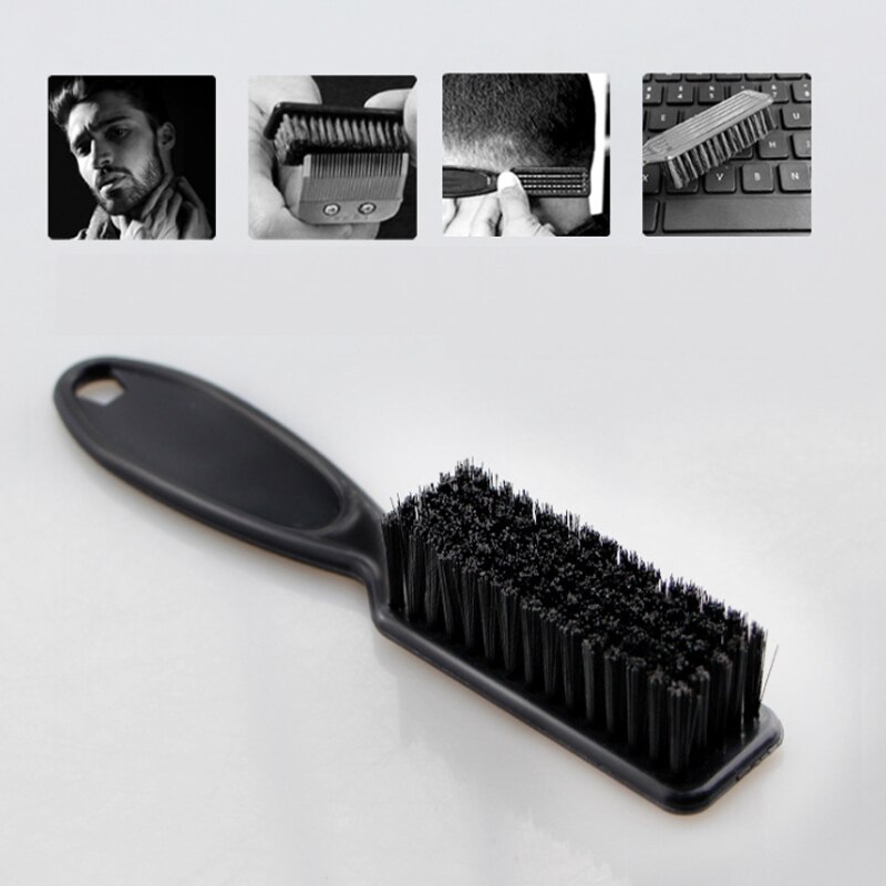 Retro fade børste rengøring børste kam saks frisør salon frisør tilbehør barber shop rengøring kam