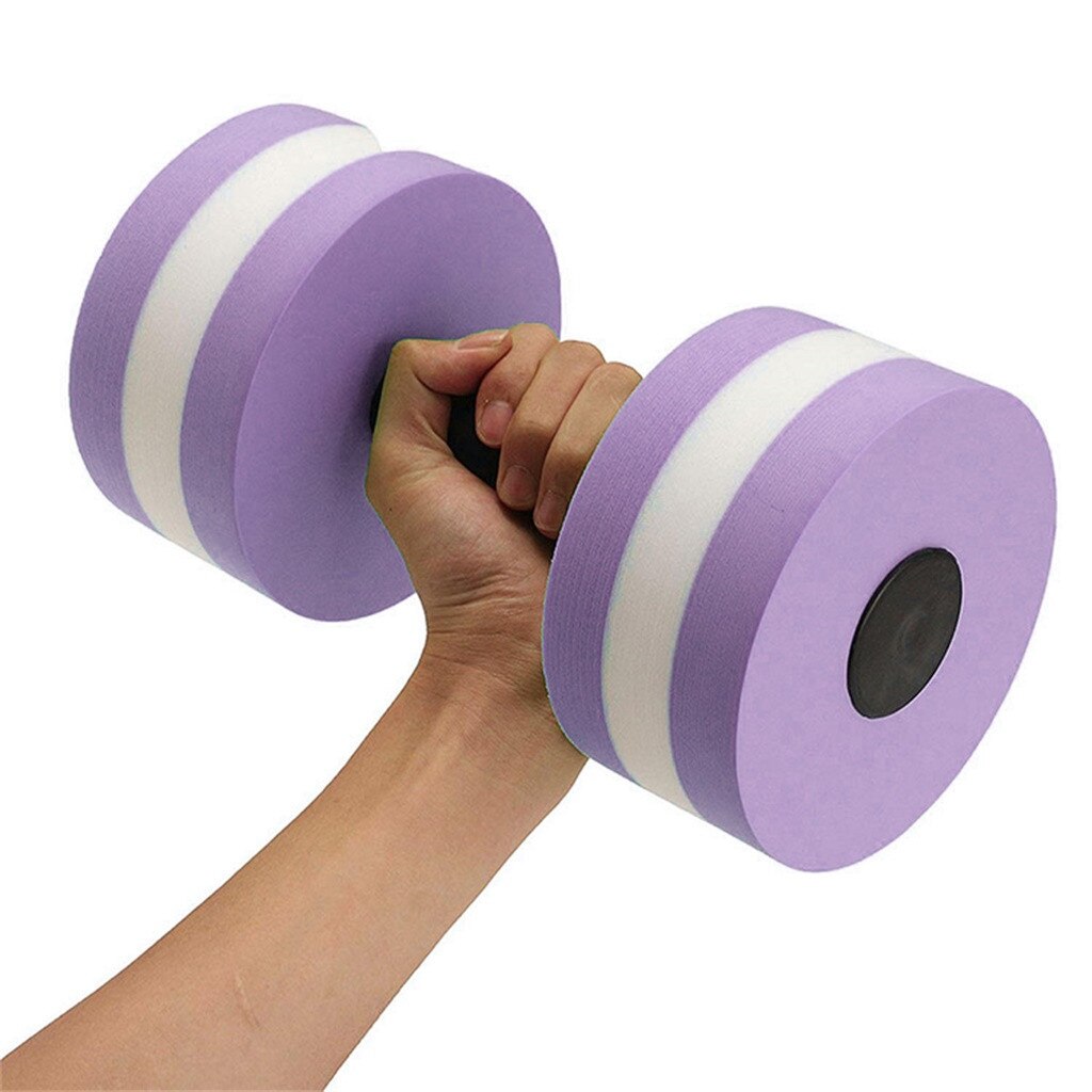 1 paire Aqua Fitness haltères mousse haltères main barres piscine résistance exercice pour piscine Fitness équipement