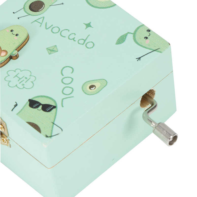 Music Box No Battery Exquisite Images Retro Musical Box Small And Unique Durable And Long-Lasting for Birthday Christmas