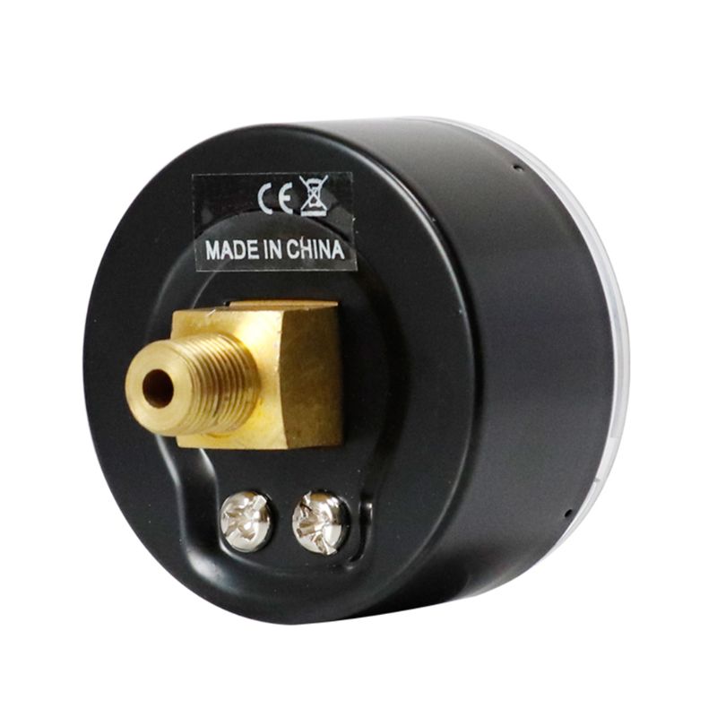 Pressure Gauge 52mm Dial 1/4" BSPT Horizontal 0/15,30,60.100,160,300 PSI & Bar