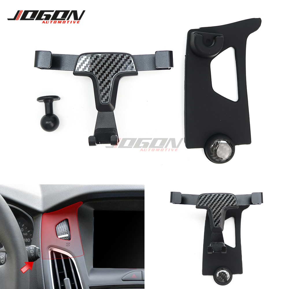 Gravity Mobile Cell Phone Holder Universal Auto Air Vent Mount Support For Ford Focus 3 Facelift MK3.5 ST RS