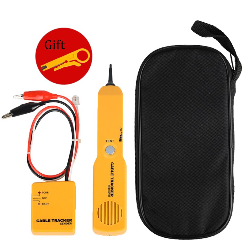 Tracker Diagnose Tone Finder Telephone Wire Cable Tester Toner Tracer inder Detector Networking