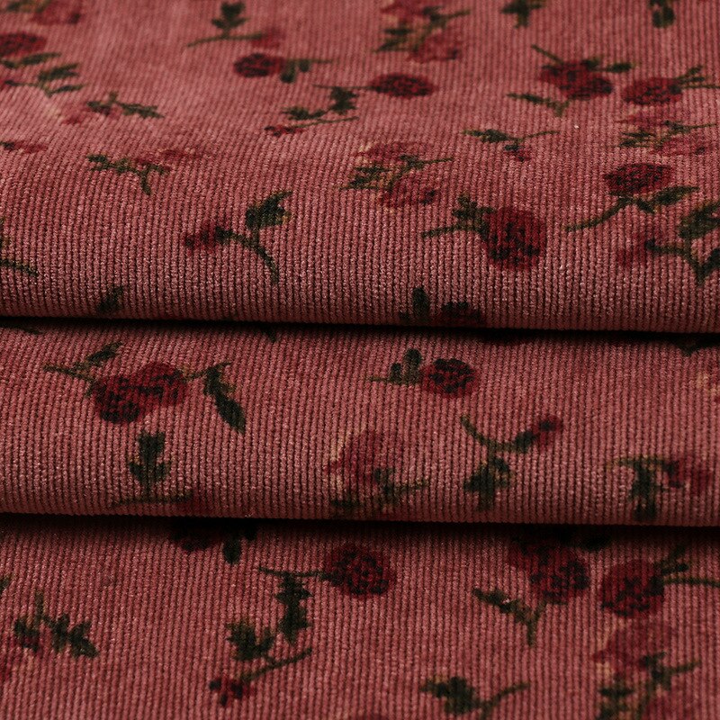 100*150cm impresión tela terciopelo Floral pana suave tela para Diy mantel vestido niños ropa cortina bolsa manualidades de costura: 03