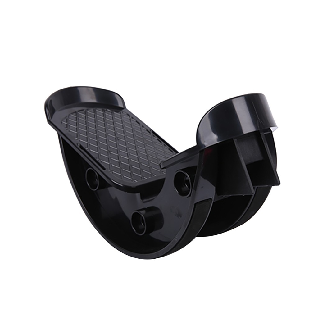 Sport massage pedal fot rocker kalv fotled stretchbräda för achilles tendinit muskel stretch fot bår yoga fitness #c: Svart
