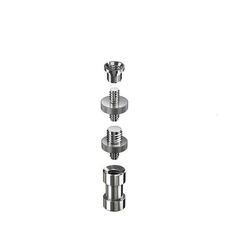20 Pcs vite per fotocamera da 1/4 pollici e convertitore viti filettate adattatore per fotocamera montaggio da 1/4 a 3/8 pollici Set treppiede monopiede per fotocamera
