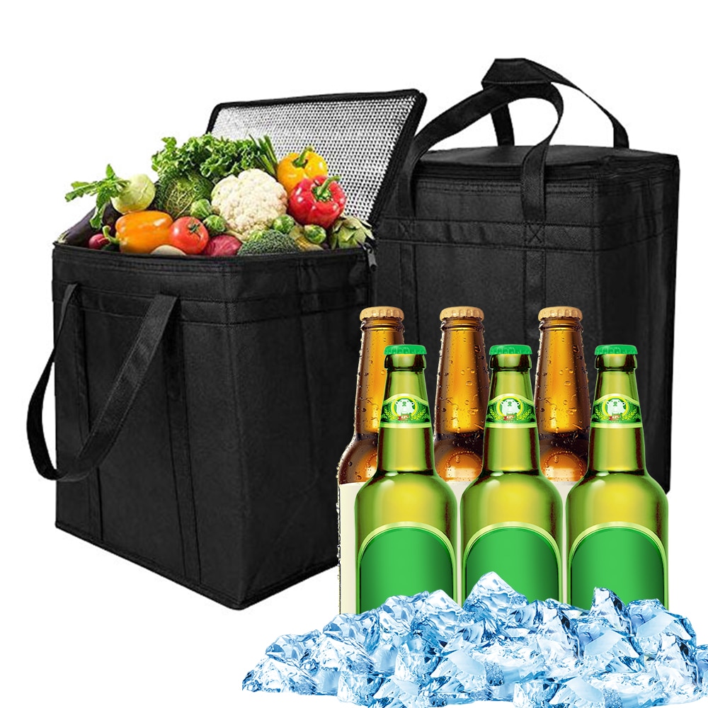 Insulation Cooler Bag 24/30L Travel Picnic Thermal Cooler Bag Large Capacity Tourist Insulated Bags