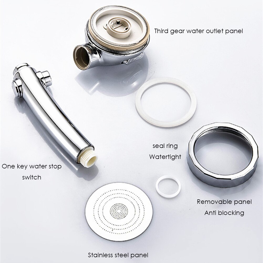Universal Bathroom Shower Head Plastic Massage Fil... – Grandado