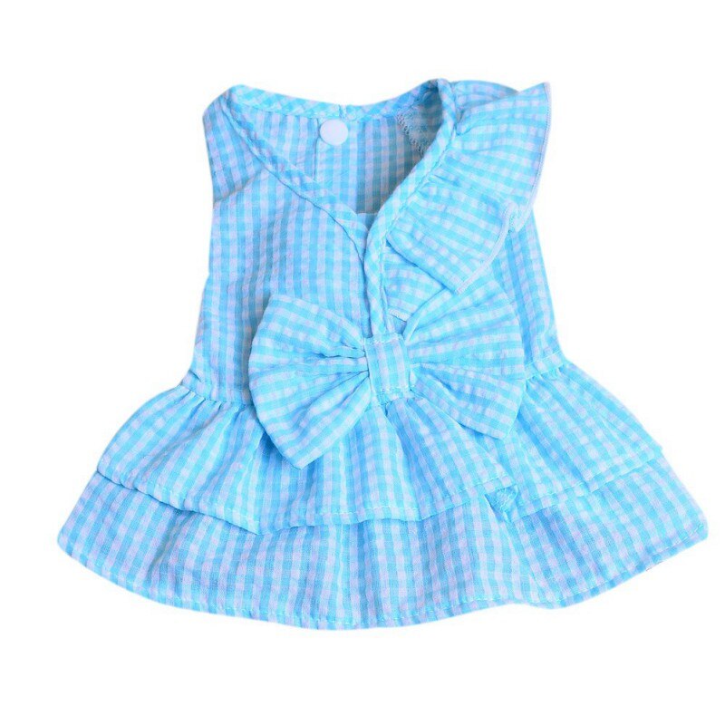 Vestido de cachorro vestido de verão para animais de estimação daisy imprimir roupas filhote de cachorro vestido de princesa saia para cães pequenos chihuahua: 03 / S
