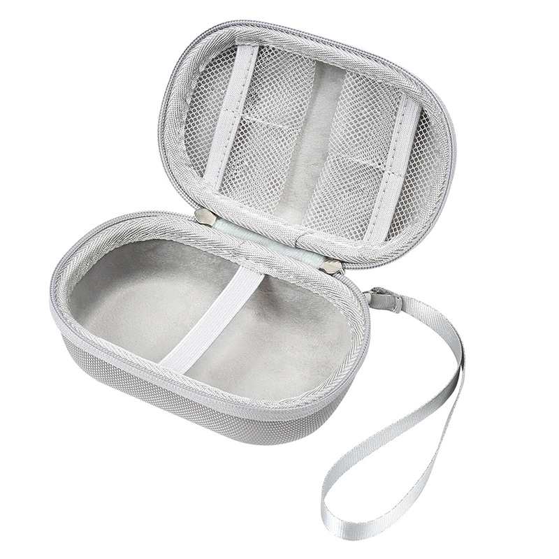 Zopreore capa dura de eva para viagem, bolsa de transporte para logitech m510 m590 m330 m720 m750 m650 g304 g305 mouse sem fio: BRANCO