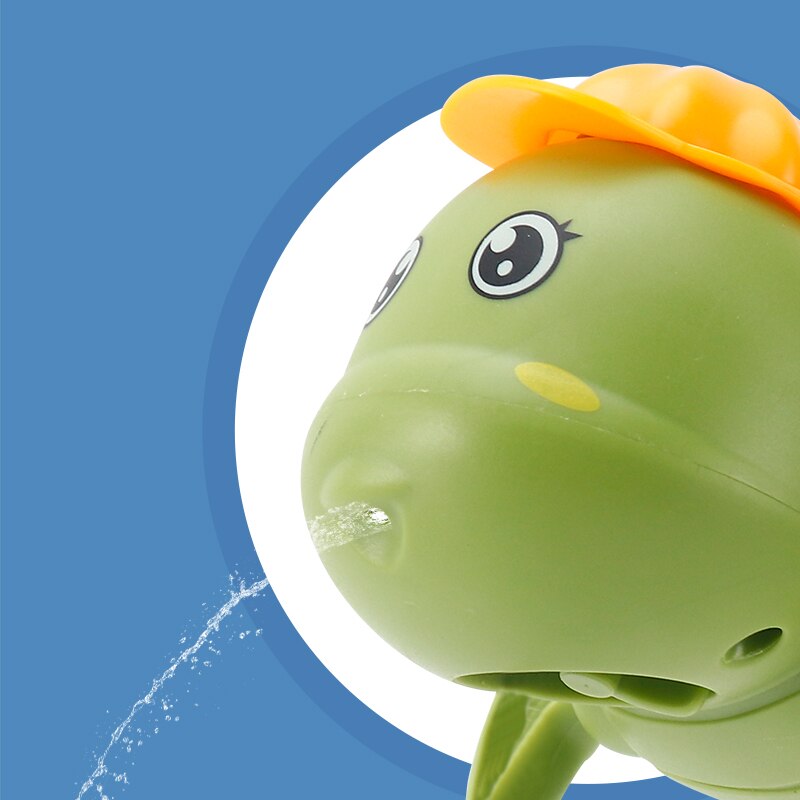 Single Cute Cartoon Animal Tortoise Classic Baby Water Toy Infant Swim Turtle Wound-up Chain Clockwork Kids Beach Bath Toys