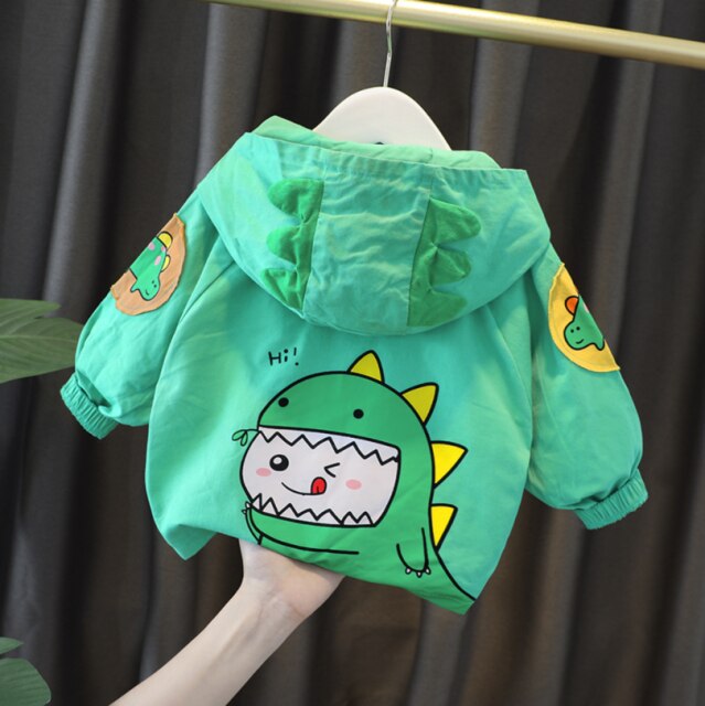 Baby Jacke Frühling Und Herbst 1-4 Jahre Alte Baby Herbst Jacke Jungen Herbst Oberbekleidung Ausländischen Stil kinder kleidung: Green / 12m