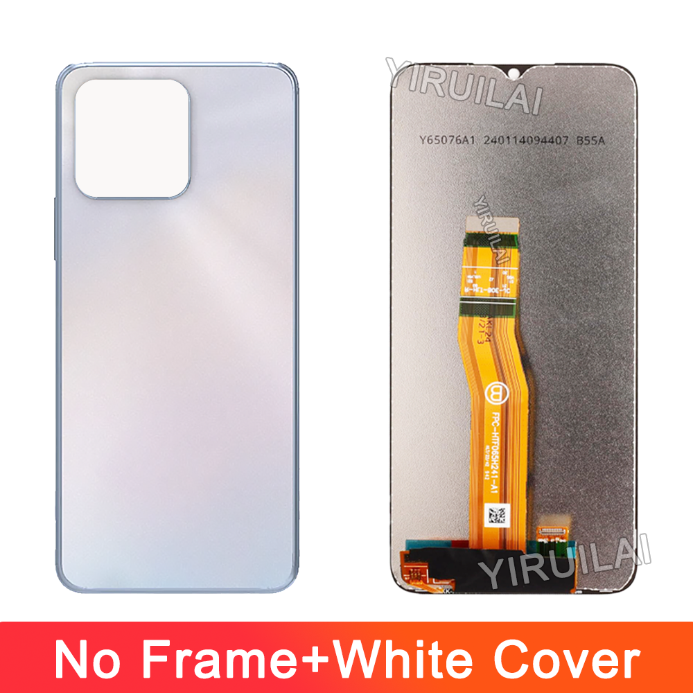 6.5 "pour Huawei Honor X6 LCD affichage numériseur pièces de rechange avec cadre pour Honor X6 VNE-LX1 VNE-LX2 VNE-LX3 LCD: Kaki