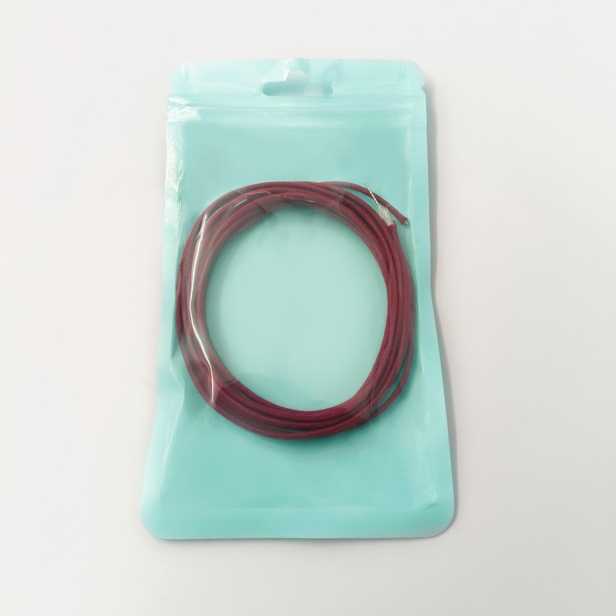 PHRILAM10 Fuß langes, mit Stoff überzogenes E-Gitarren-Bass-Kabel. Kupfer verzinntes Pushback-Gitarrenkabel im Vintage-Stil. 6 Farben erhältlich: Rot