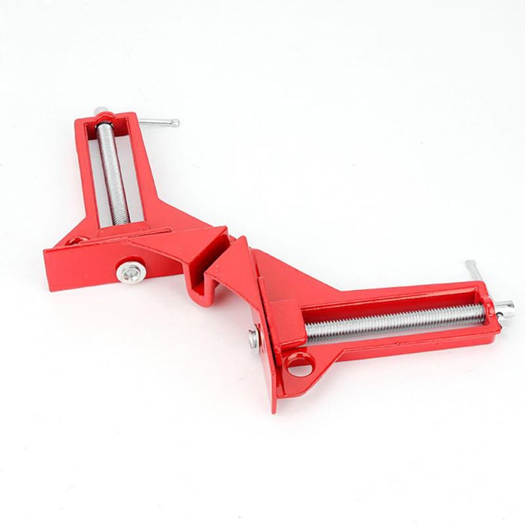 Rugged 90 Degree Right Angle Clamp DIY Corner Clamps Quick Fixed Fish Tank Glass Wood Picture Frame Woodwork Right Angle Tool